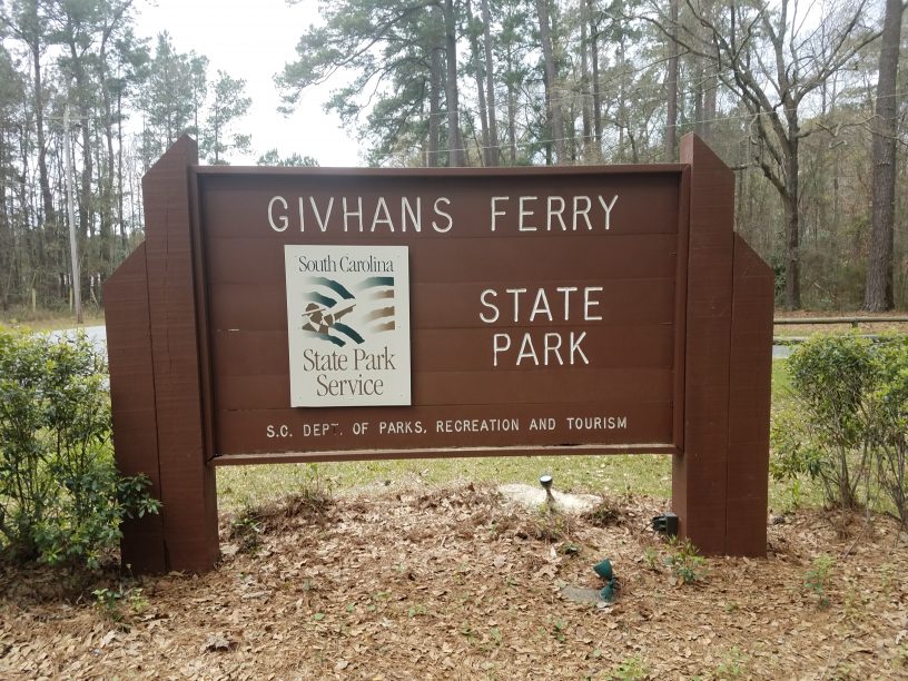 Givhans Ferry State Park Entrance