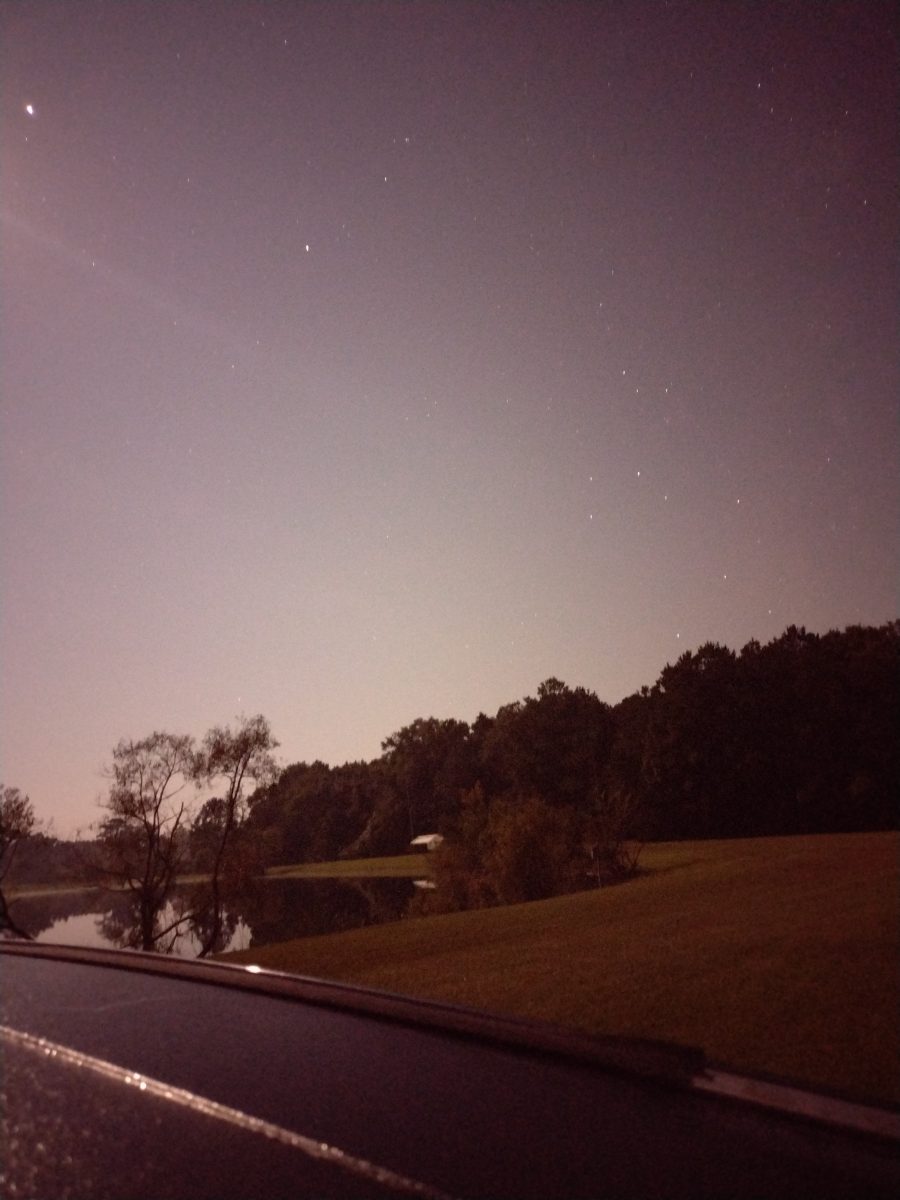 Night sky on Johns Island SC