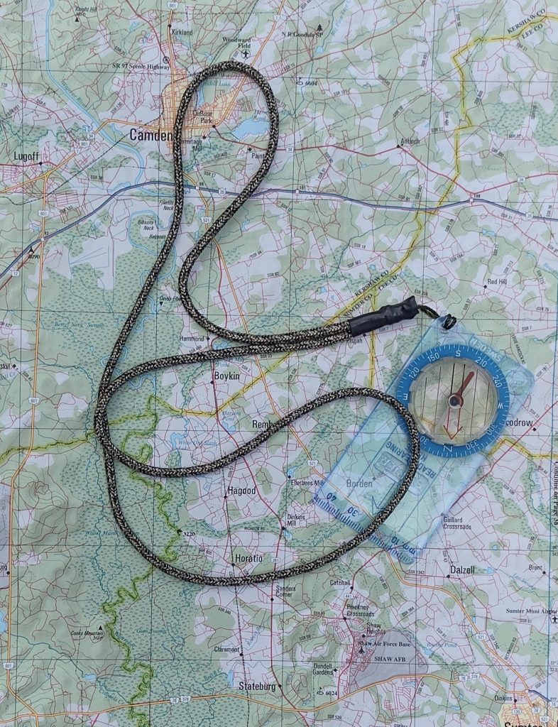 10 Essential Item Map & Compass