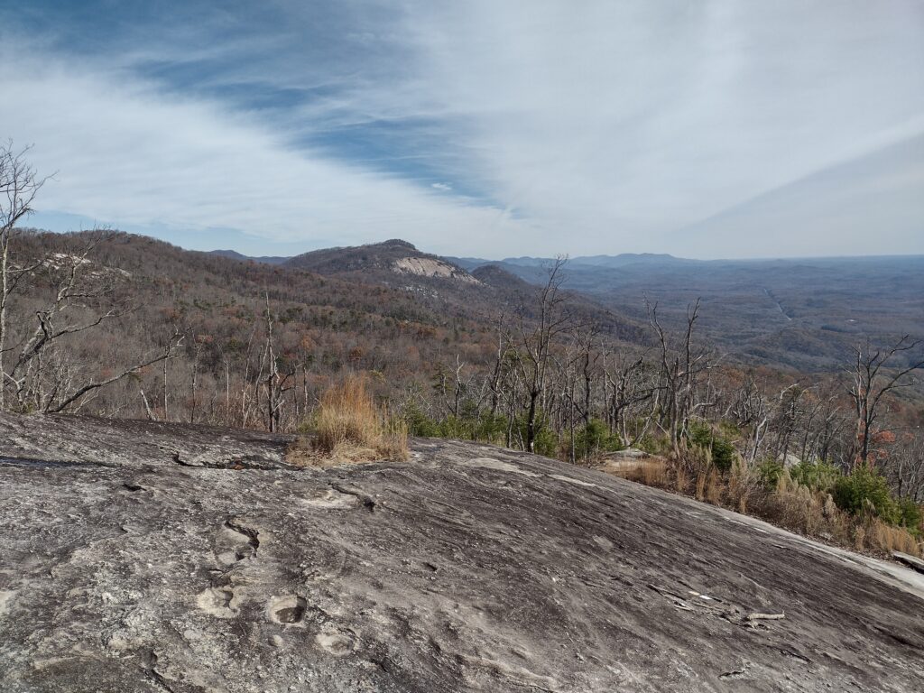 View of Table Rock from Bald