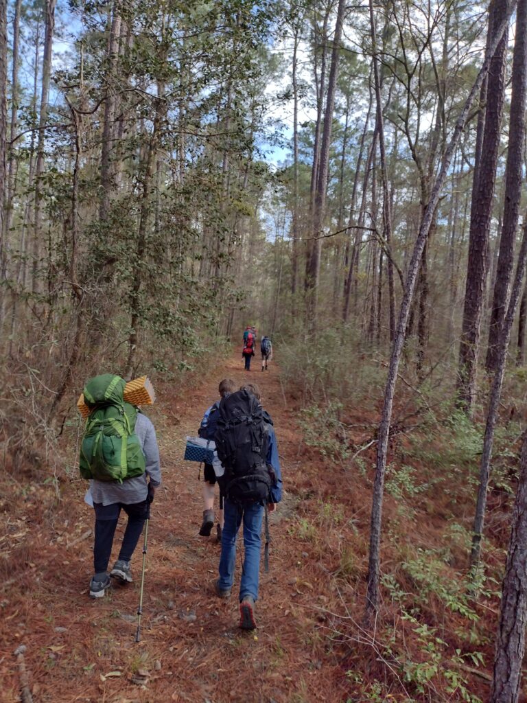 Swamp Fox Trail Hike trail 1